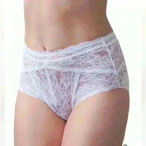 High  Waist Lace Panties By Less Is Amor